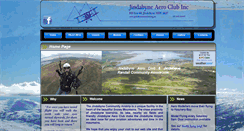 Desktop Screenshot of jindabyneaeroclub.org.au